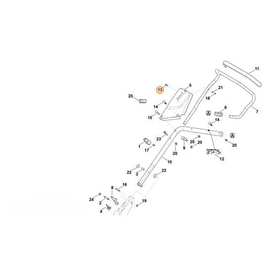 Stihl   Śruba sześciokątna M5x30 9018 318 1070